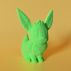 eveesit-image-1.png Archivo STL gratis eevees en pokemon・Modelo imprimible en 3D para descargar
