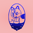 изображение_2022-05-22_232324678.png Wall key holder "Little fox"