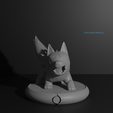Poochyena5.png Poochyena pokemon 3D print model