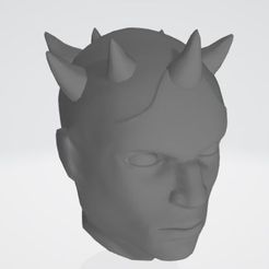 DemonAlien.JPG Archivo OBJ gratis Cabeza de alienígena demoníaco・Objeto para impresora 3D para descargar
