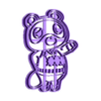 Tom_Nook 1.stl STL file TOM NOOK 2 - COOKIE CUTTER / ANIMAL CROSSING・Model to download and 3D print