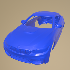 b013.png Archivo STL BMW M4 2014 Modelo 3D Carrocería imprimible・Objeto para impresora 3D para descargar, printinghub