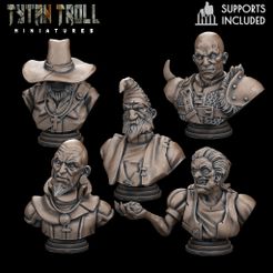 _CoSBustGroup-2.jpg Curse of Strahd - Bust Pack 02 - Pre-Supported