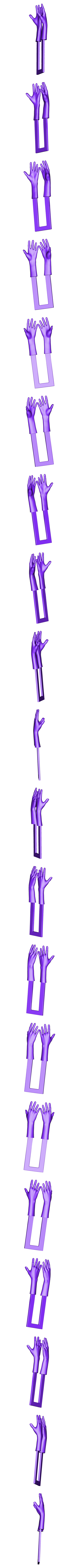hand-stick.OBJ Fichier OBJ Valentine's Day - Love Bookmark・Design pour impression 3D à télécharger, Merve