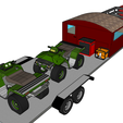 4.png ATV CAR TRANSPORT TRUCK TRUCK RAIL FOUR CYCLE MOTORCYCLE MOTORCYCLE VEHICLE ROAD 3D MODEL