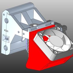 Immagine_2020-11-14_104536.jpg STL file Fan duct filament E3D V6 50x50 5010 Prusa I3・3D printer design to download