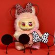 Image-2.jpg Mouse Ears Headband for Labubu – 2 Versions!