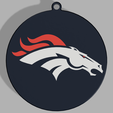 Broncos-Ornament-v2.png NFL - Denver Broncos - Christmas Ornament