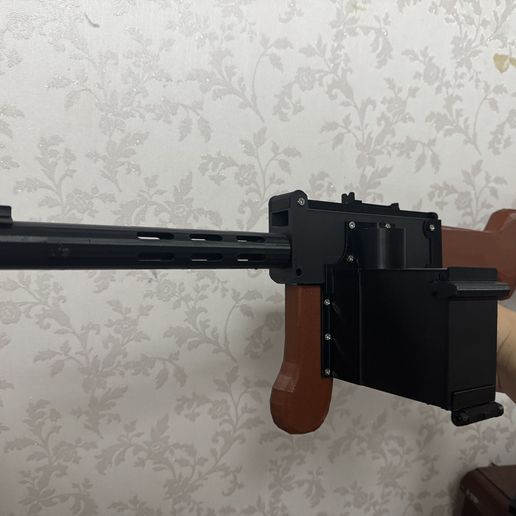 🔫 bf1 smg08/18 submachine gun model for cosplay・ 3MF File for 3D