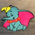 Dumbo-2.jpg Set of 4 Disney Dumbo Ornaments