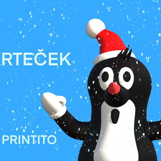 🎄 KRTEČEK・ STL File for ・Cults