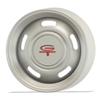 5-Slot-GT-Front.png Ford 5 Slot GT Rim with Badge – Original, real rim, Factory, OEM  (1:64, 1:43, 1:32, 1:25 & 1:18)