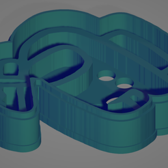 cinco.PNG Fichier STL Parmi nous, Cookie Cutter 12・Plan imprimable en 3D à télécharger