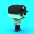 render2.png 3D Stylized Character with New York Cap and Chain