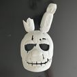 Springtrap-mask-unpainted.jpg Springtrap Mask (FNAF / Five Nights At Freddy’s)
