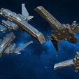 A-1.jpg Mars Colony Spaceships - Fleet Refueler