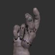 MANO2_1.jpg STL file Wednesday Addams, The Thing, The Thing・3D print design to download