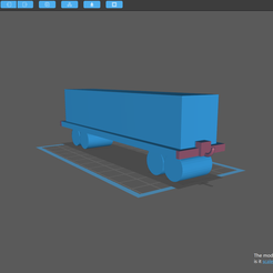 LPTC.png STL-Datei 1:100 ish Low Poly Zug Auto kostenlos・Design für 3D-Drucker zum herunterladen