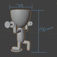 robert2.jpeg Figura de fitness - Robert Pot - Personagem a treinar com pesos (STL)