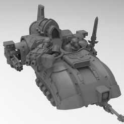 1.JPG Fichier STL gratuit Aéroglisseur Pilum・Plan à télécharger et à imprimer en 3D