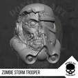4.png Storm Trooper Zombie Slayer Head for 6 inch action figures