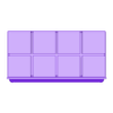[COMUN] - Cajones-3-[200]-Cajon (con separadores).stl Assemblable drawer blocks 4 levels Mixed (Kit)