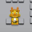 z4988243226823_c1941bbd82347a2a942db86965412dbe.jpg Dragon cute keycap