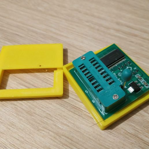 Adapter 1.8V SPI FLASH BIOS - box case 3D model