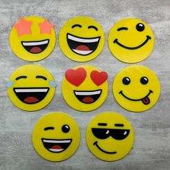 coasters.JPG Coasters Smiley(multi-material)