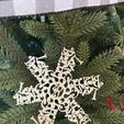 IMG_5334.jpg Let's Go Brandon 2021 Christmas Tree Snowflake Ornament