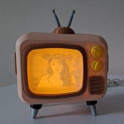 20221124_165740.jpg Fichier 3D gratuit tv stylisée tv modèle d'impression 3D gratuit・Modèle pour impression 3D à télécharger