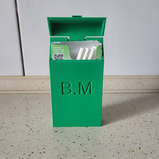 🧑‍🔧 Cigarettes Case (slim)・ STL File for 3D printing・Cults