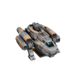 dropship-4.png Nave espacial de ficção científica - Formato STL e GLB com textura