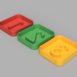 Sandy123-123.png Archivo STL gratis Sandy123 - Números Moldes de Arena・Diseño por impresión en 3D para descargar