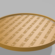 Sottobicchiere-v3.png Free STL file The Drink Coaster V3・3D print object to download, MicheleTum
