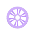 104-rearright.STL Wheels for OpenRC F1 for F104 tires and differential.