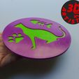 2.jpg Cat Cup coaster