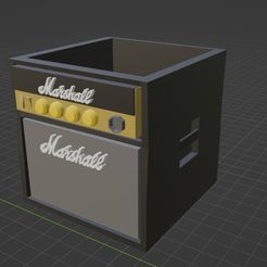 Archivo STL gratis Amplificador Marshall 🚩・Plan de impresión en 3D para  descargar・Cults