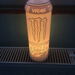 IMG_2739.jpg OBJ file lamp lithophanie can monster energy valentino rossi・3D printable design to download, kifre