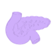 Pancreas_e.stl Pancreas cookie cutter