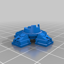 Armiger_footV2_Complete.png Бесплатный STL файл Armiger Knight Foot Variant (4-Toes)・3D-печатная модель для загрузки