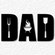 project_20230527_1014215-01.png DAD bbq letters wall art fathers day wall decor 2d art