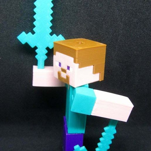 Steve_Articulated-9.JPG Minecraft Steve Articulated