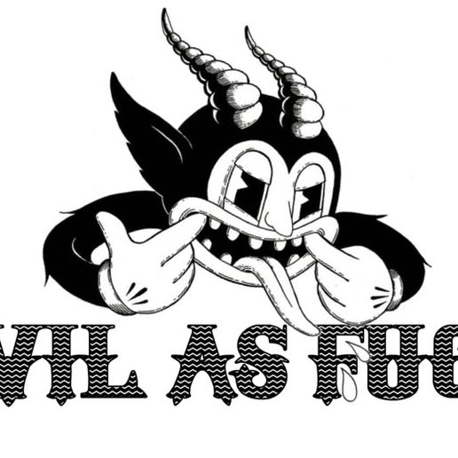 Evil as f**k 3D model