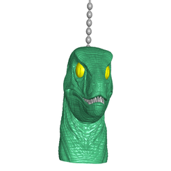 VPCfront.png STL-Datei Velociraptor Pull Ball Chain Knob | Handle | Fob | Finials kostenlos herunterladen • Objekt zum 3D-Drucken, ToaKamate