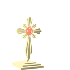 crucifix.png Archivo STL crucifijo・Diseño para descargar y imprimir en 3D, remus59