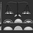 04.jpg Scales Bas relief 3D Model