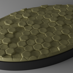 1-60x35.png 5x 60x35mm base with hexagon tile ground (+toppers)