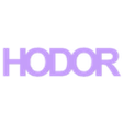 Hodor.stl Doorstop HODOR