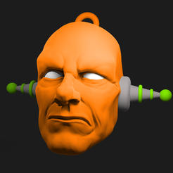 martian_1.png STL file Martian Keychain・3D print model to download